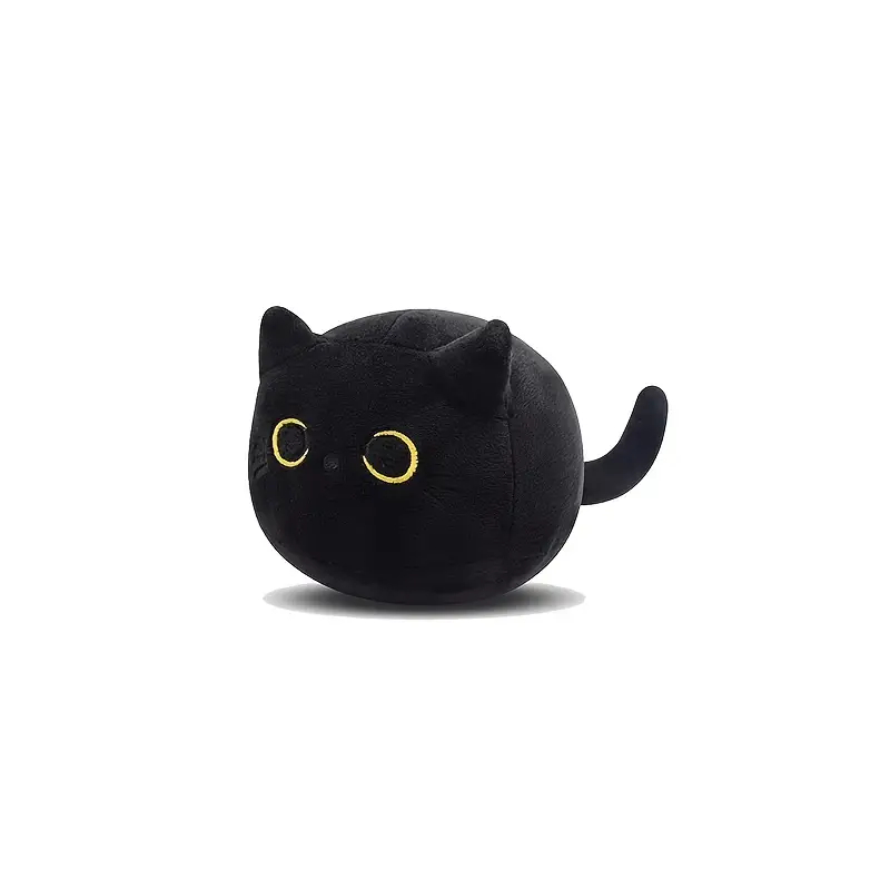 25cm jogo de terror fran arco brinquedos de pelúcia kawaii gato preto  animais de pelúcia kawaii casa decoração plushies bonito presente para  meninas crianças