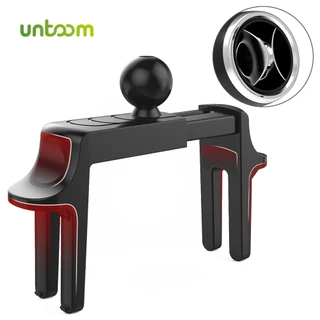 Untoom Car Carro Clip De Ventilação De Ar Montar Base De Cabeça De Bola De 17mm Para Suporte De Telefone Móvel De Saída Redondo Acessórios De GPS