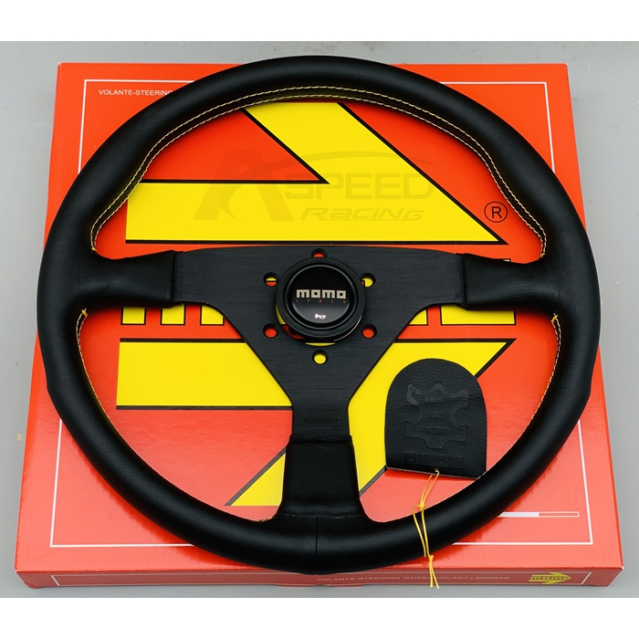 Carro de couro Drift Rally Race Racing Sport Volante, Simulador de jogos e  jogos Volante, 330mm, 13in, 13in