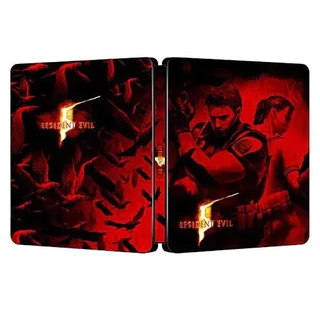 (Somente Caixa De Aço , Sem Disco De Jogo) Resident Evil 5 | For PS4/PS5 Steelbook | ONi Fantasy Box