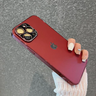Capa de luxo para telefone de couro de grãos de couro, novo estilo iPhone 15 pro max Adequado para iPhone 13 14 pro max, Antiderrapante Anti-sweat, Lente de proteção Anti-queda High-End Feeling Phone