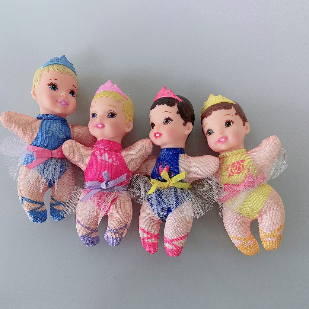 Reborn Barbie Dolls Girls 8cm Mini Princess Doll Body Com Saia Chapéu De  Vestido Brinquedos De Bricolage Kawaii Gifts Renascidos