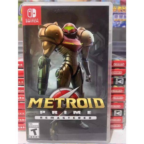 Metroid Prime Remastered Nintendo Switch Jogo Mídia Física Novo