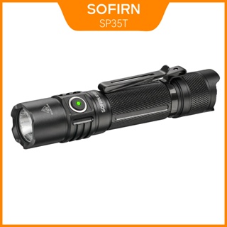 Lanterna LED Táctil Sofirn SP35T 3800 Lumen Com Porta Recarregável USBC Alimentada Por Bateria Única De 21700