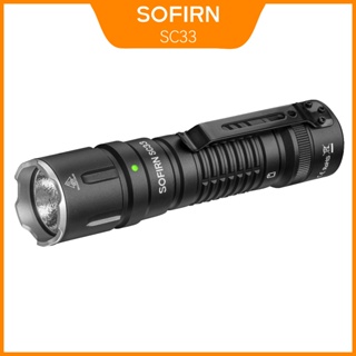 Sofirn SC33 Cree XHP70.3 Lanterna De LED HI 5200lm Potente Recarregável 21700 USB C Com Interruptor E De Cauda