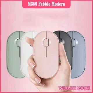 Mouse Sem Fio Bluetooth Moderno Fino Com Garantia 3 Anos Logitech M350 Para Tablet , Laptop E Telefone