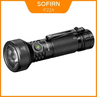 Sofirn Lanterna Led Prata If22A Super Brilhante 2100lm Edc Sft40 Led Usb-C Recarregável