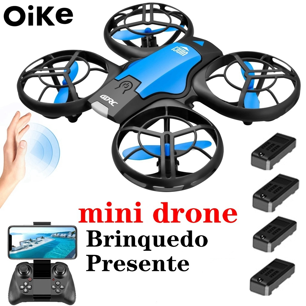 Mini Carro Voador Anfíbio RC, Quadcopter Drone para Crianças, Ar
