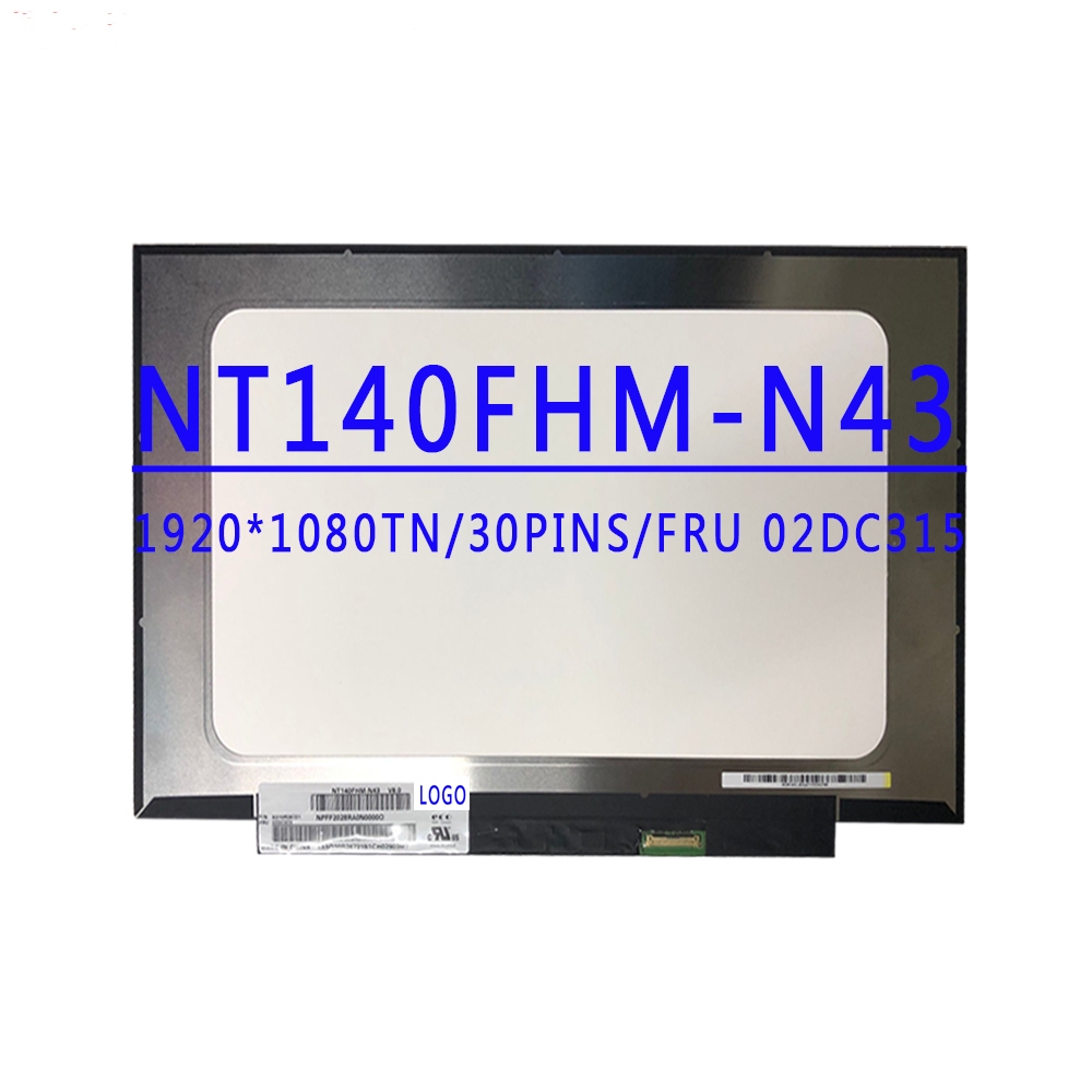 Dalle écran LCD LED 14" 1920x1080 30pin – Compatible Divers Modèles, Neuve, Garantie 1 An