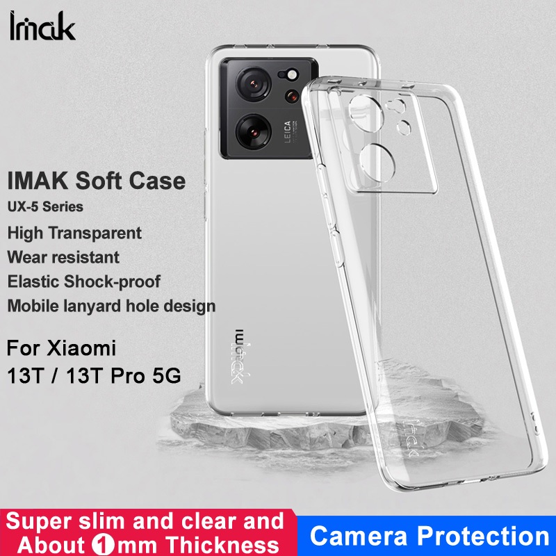 Capa de TPU Imak Drop-Proof para Xiaomi 12S Ultra - Transparente