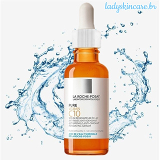 La Roche Posay C10 Essência de Reparo Vitamina C Essência Facial Natural / Ácido Hialurônico / Remoção de Rugas / Encolhimento 30ml