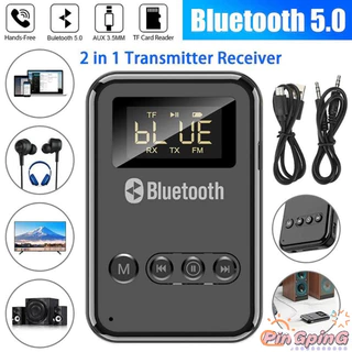 K6 MP3 Music Player Bluetooth 5.0 Receptor Transmissor Adaptador de Áudio Sem Fio