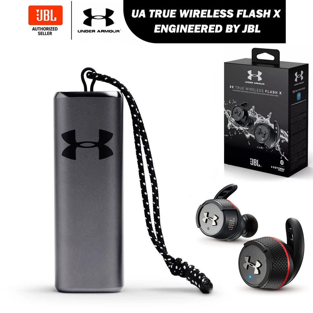 Projeto Original JBL Under Armour Rock True Wireless Flash Earbuds Fones De Ouvido À Prova D'água IPX7 Sport Bluetooth Headset Com Microfone