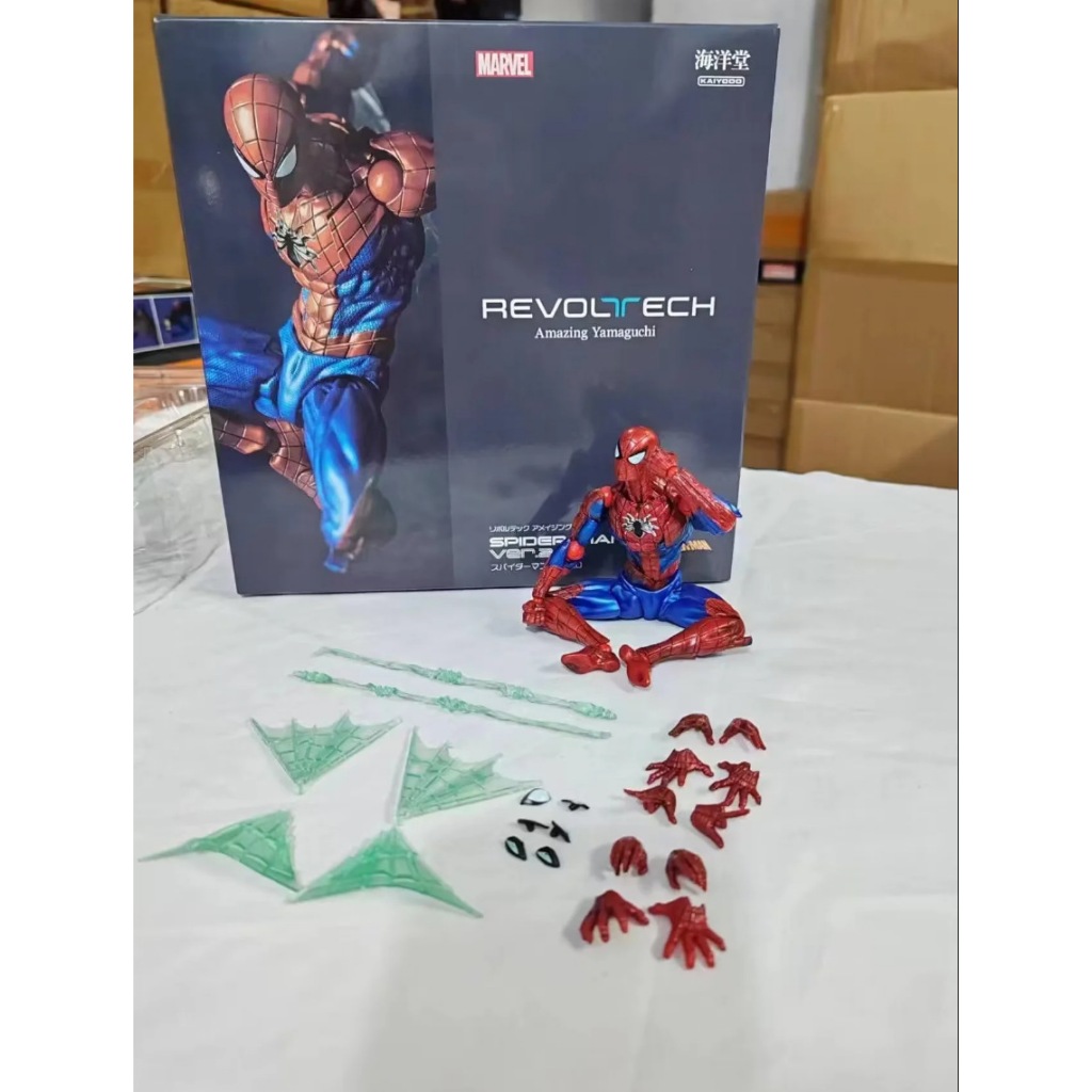 Articulado Homem-Aranha Revoltech Amazing Yamaguchi Ver 2.0 No