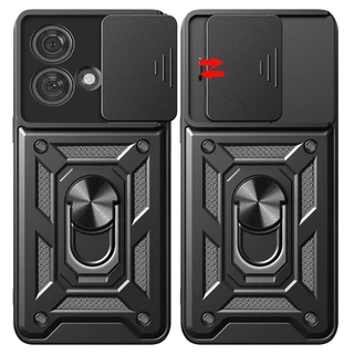 Motorola Moto Edge 40 NEO/30 Fusion/50 Pro/Ultra Shockproof Armor Hard Case Cover Com Função De Proteção Da Câmera E Suporte Do Anel