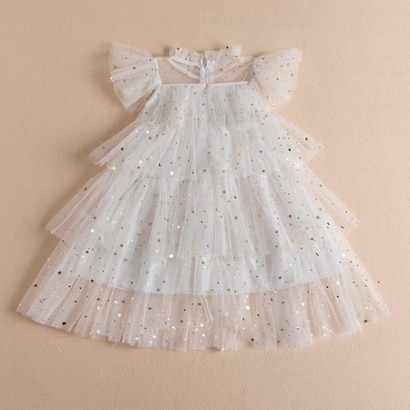 Vestido de festa infantil feminino 