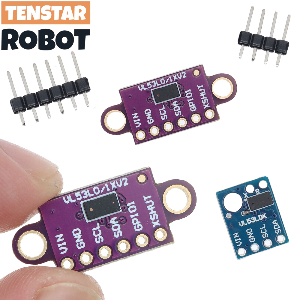 VL53L0X Módulo De Distância A Laser De Tempo De Luz (ToF) 940nm GY