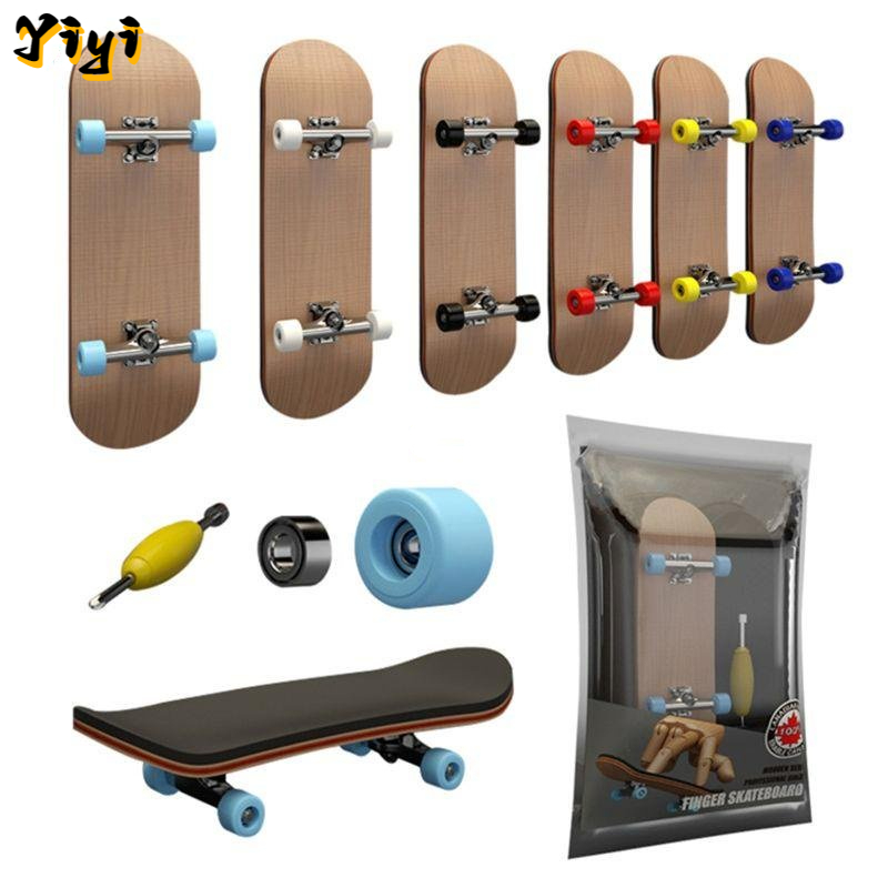 Kit Skate de Dedo - 9 cm - Extremo e Radical - 4 Skates - Sortido