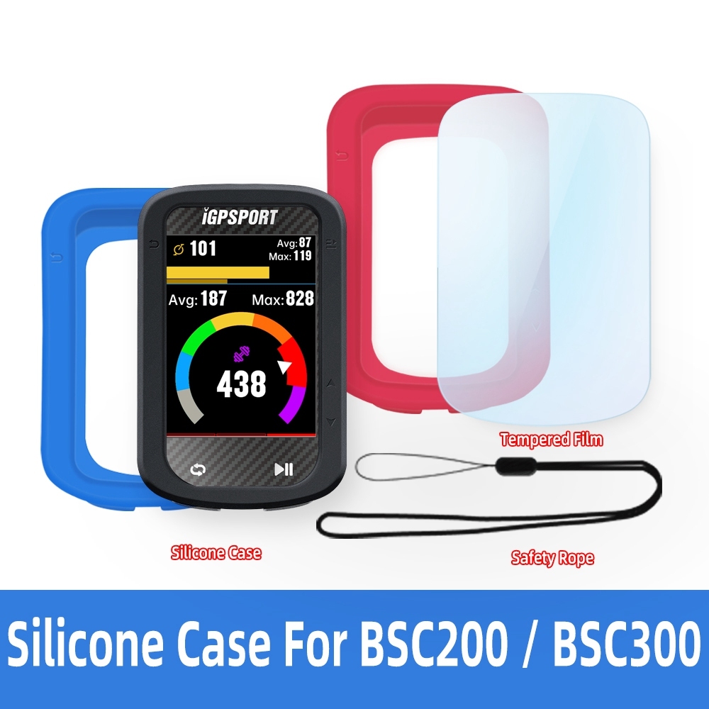 IGPSPORT BSC200 BSC300 Capa De Proteção Para Computador Bicicleta Silicone Cor Da (BSC200 Ou BSC300)