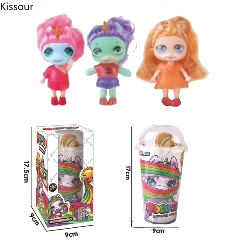 Poopsie Slime Surpresa Unicórnio Rosa Ou Arco-Íris Cor/Lata