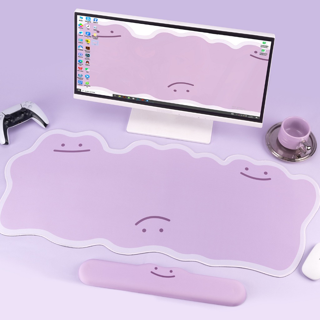 GeekShare Mouse PadPokemon Ditto Teclado