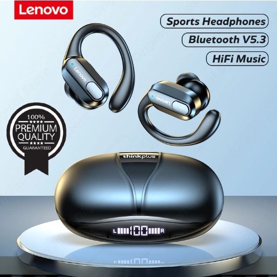 Original Lenovo Xt92 Powerful Bass Original Bluetooth para Jogos Baixa  Latência Com Cancelamento de Ruído C/mic