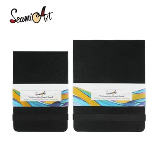 SeamiArt Drawing Hand Book 300gsm Papel 24 Folhas Para Aquarela Marcador Acrílico Caneta Tinta A Óleo Gouache