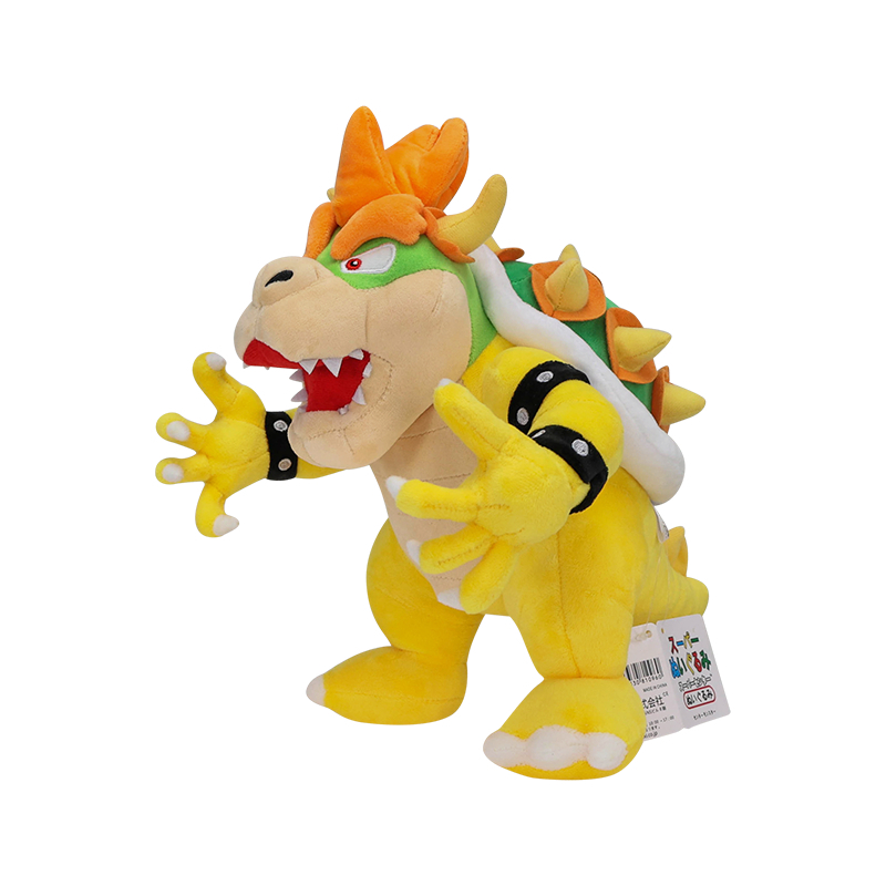 29cm Japão Nintendo Game Super Mario Bros . Bowser Koopa Bowser's Castle Dragon Turtle Toys Doll Pelúcia De Macia Para Crianças Presentes De Natal