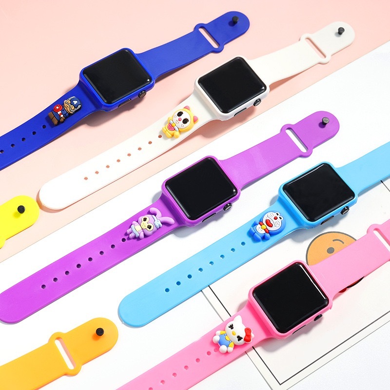 Relógio Digital Infantil - Meninos Meninas Digital Smartwatch  impermeável,Telefone com vídeo para estudantes Relógio despertador com  fitness Aferzov : : Moda
