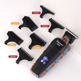 Aparador De Cabelo Kemei MAX5090 Para Homens Barba Profissional Máquina De Corte Barbeador Elétrico