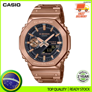 G-SHOCK GM-B2100 Relógio De Metal Octogonal Esportivo Negócios À Prova D'água