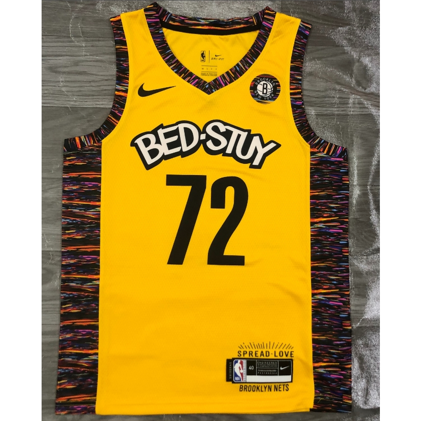 Versão Prensada A Quente NBA jersey Brooklyn Nets # 72 Camisa De Basquetebol Biggie