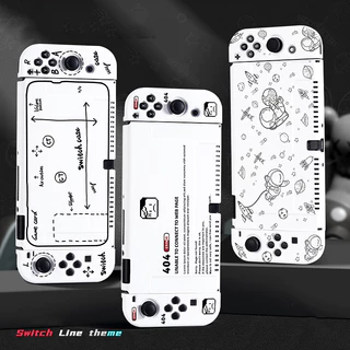 Nintendo Switch Case Capa Switch OLED Jogos Acessórios Macio Em Silica Fosco