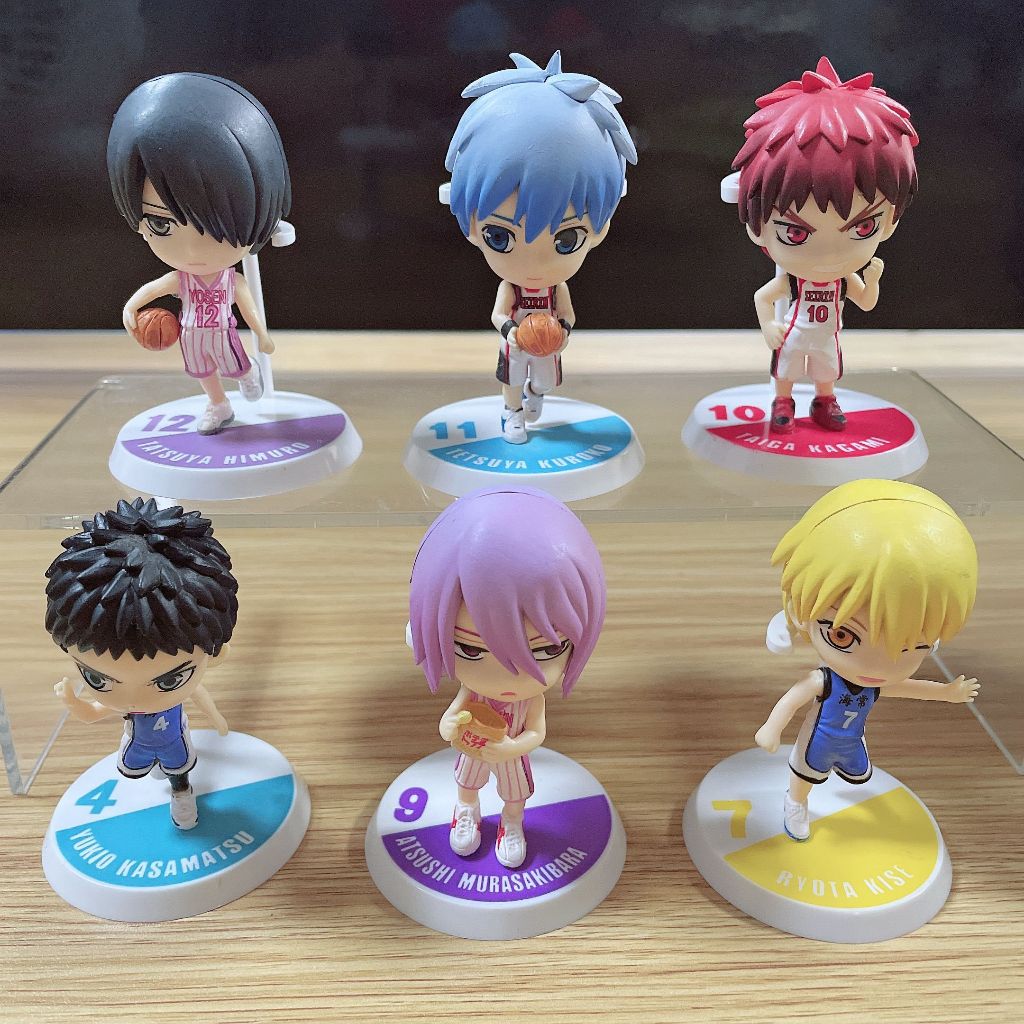 Basquete Q Versão Figura de Kuroko, Mini Modelo de PVC