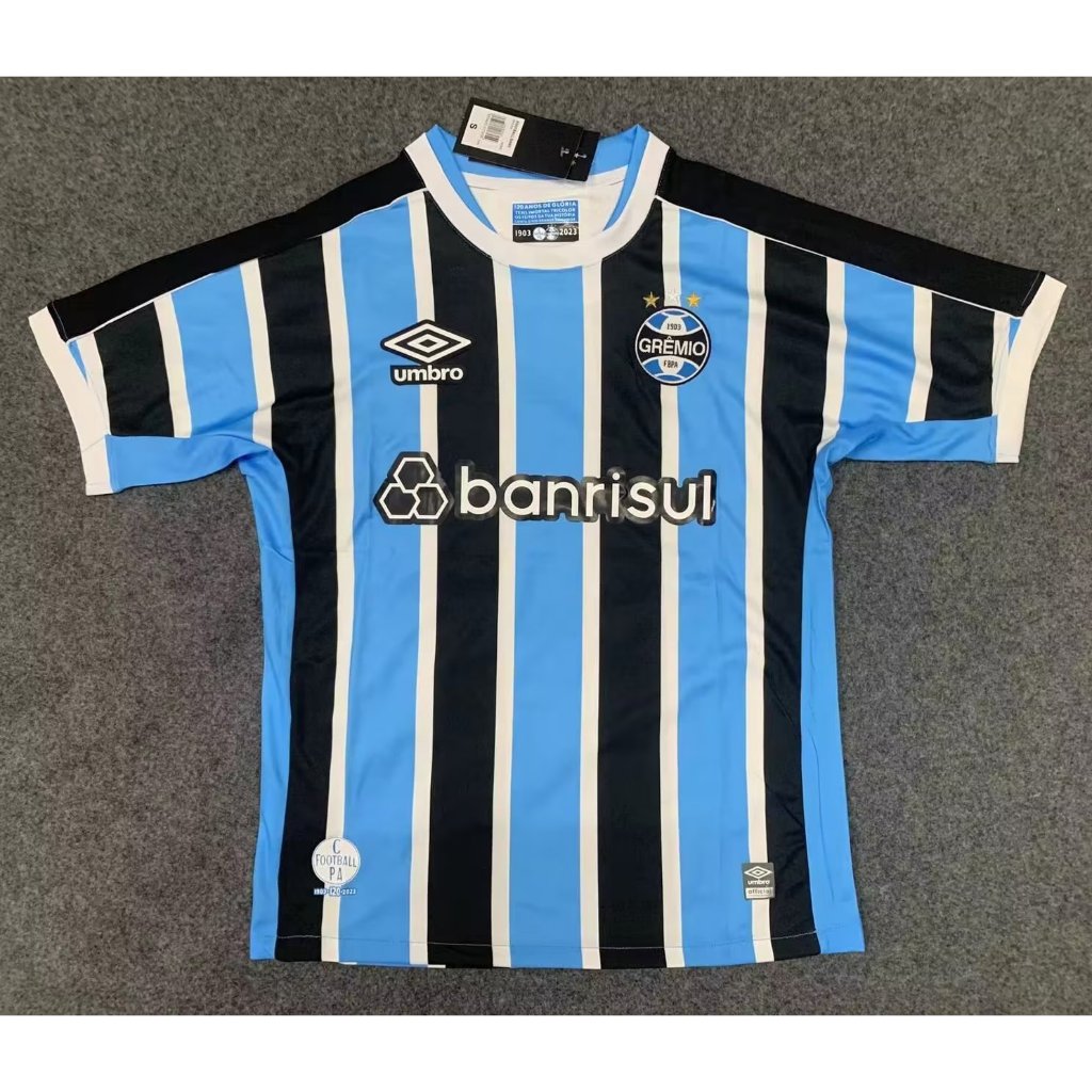 Gremio Home Jersey Soccer Football - 2023 2024 Umbro Brazil