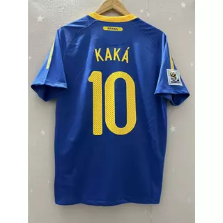 2010 Brs KAKA Camiseta Personalizada De Alta Qualidade Retro Football Jersey