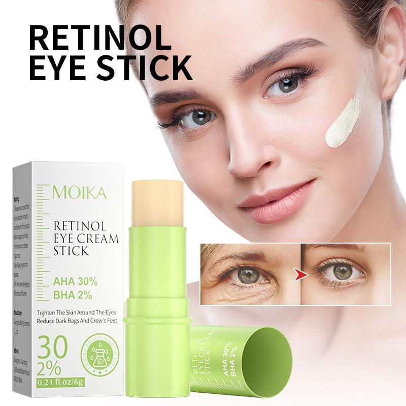 Creme de olhos com retinol em bastão/cuidado hidratante para a área dos ...
