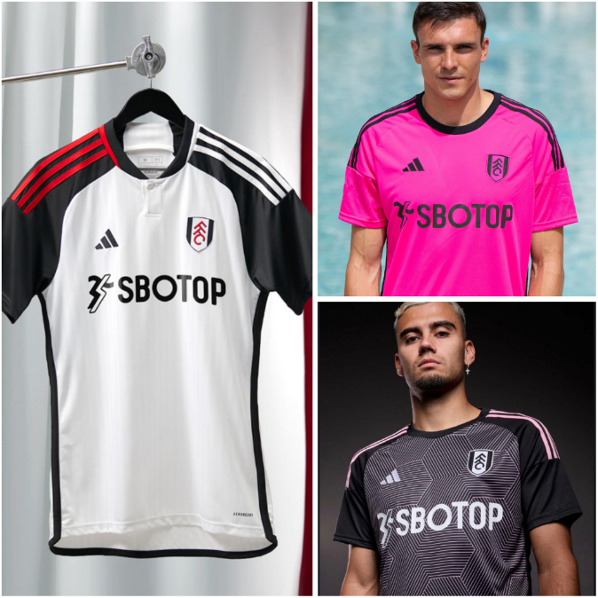 23/24 Camisa De Futebol Masculino Fulham Home/Away 1 : 1