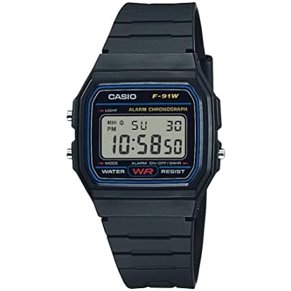 Relógio Casio F91W Vintage Digital Masculino