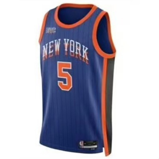 2024 Versão Prensada A Quente NBA jersey New York Knicks # 5