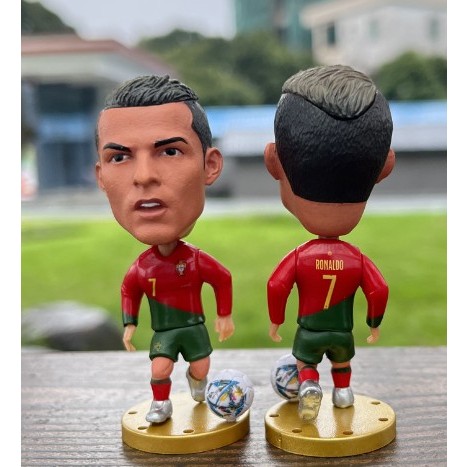 Funko Pop! personalizado em biscuit Cristiano Ronaldo Seleção Portuguesa CR7