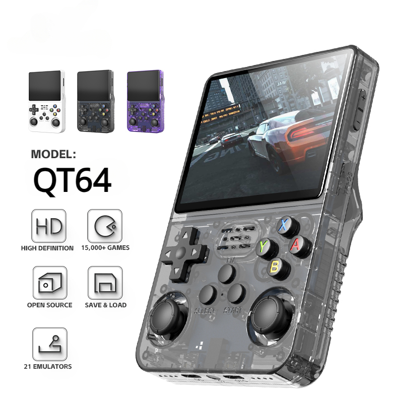 Brlq qt64 r36s console de jogo port til retro sistema linux compat vel