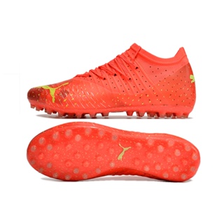 chuteira society puma3912 Star impermeável Full Knit MG Football Shoe Future Z 1.3 Sapatos de futebol