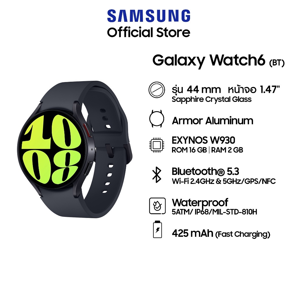 Smartwatch Relógio Watch Samsung Galaxy Watch 6 Bluetooth smart watch waterproof fitness tracker smart watch heart rate sleeping monitoring