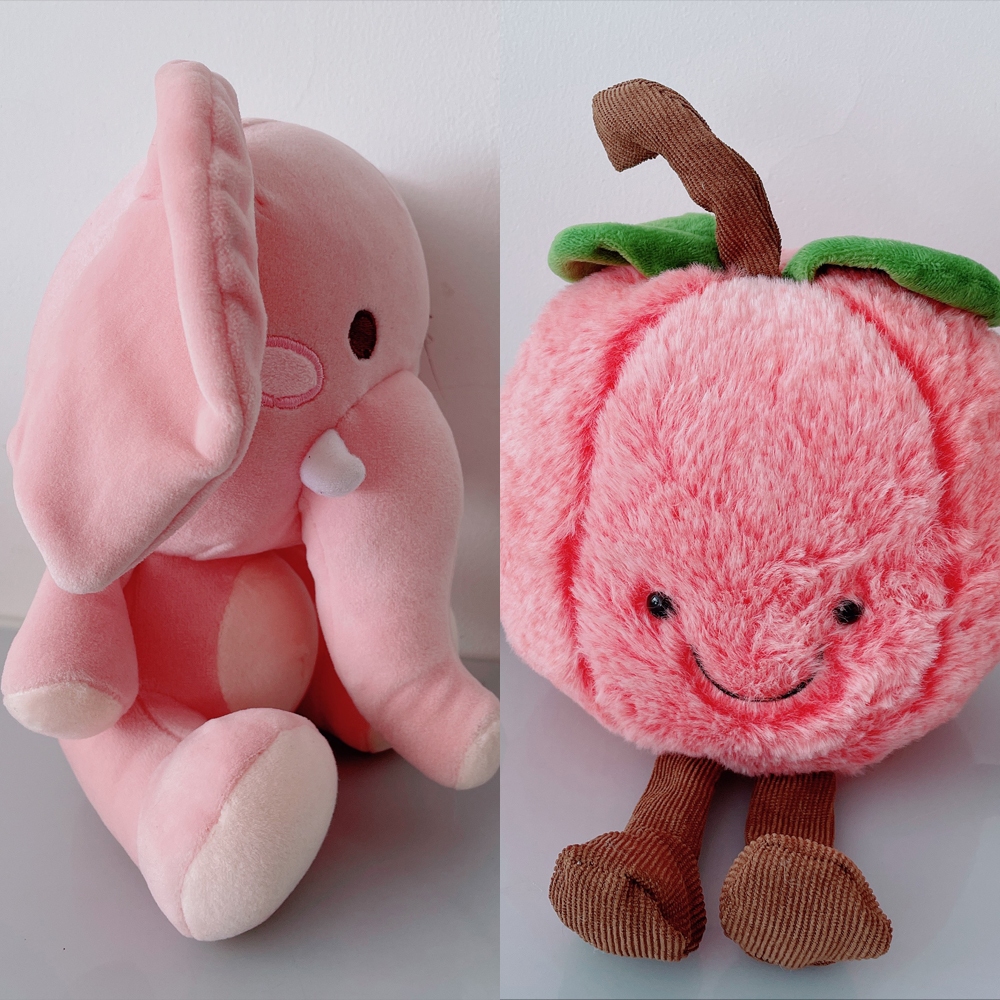 Plush best sale pink elephant