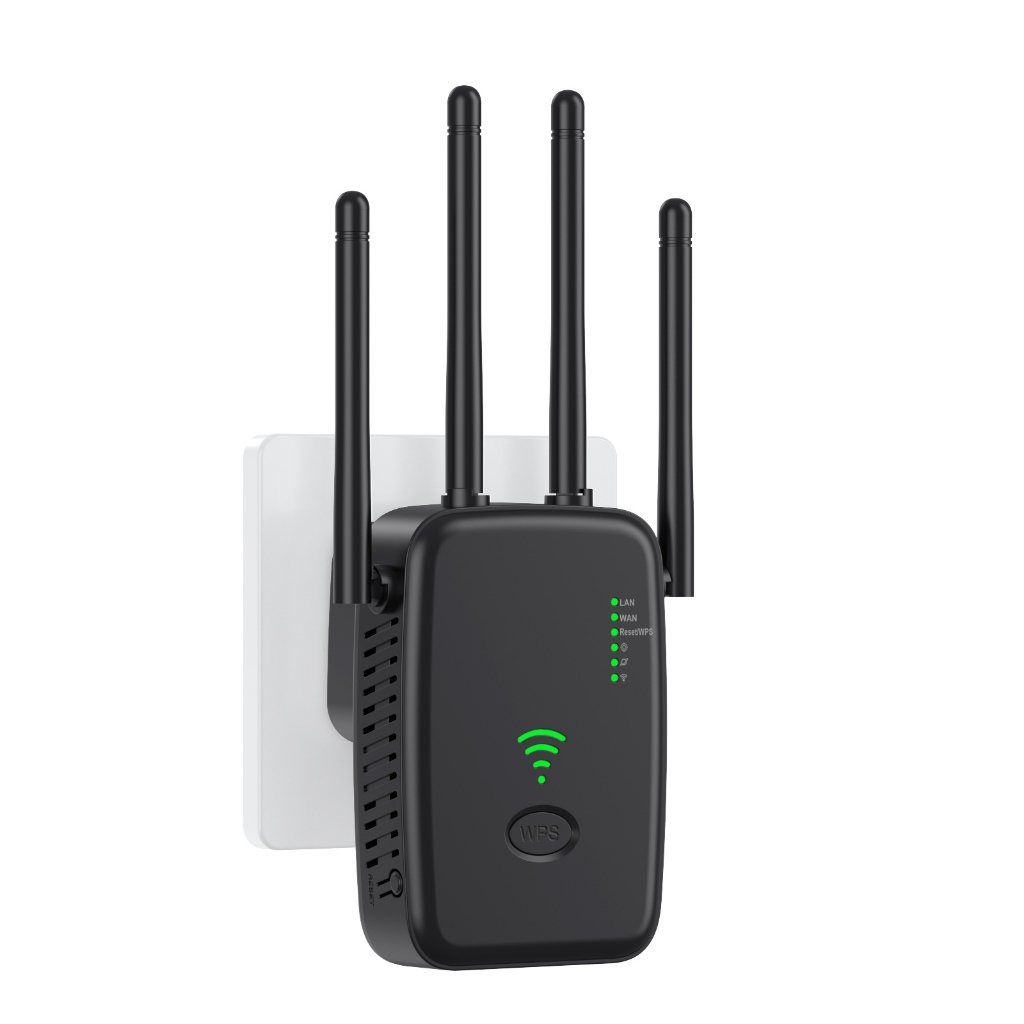 Repetidor WiFi Sem Fio De 1200Mbps Banda Dupla 2.4G 5G Extensor 802.11ac Gigabit Amplificador Roteador WPS Shopee Brasil