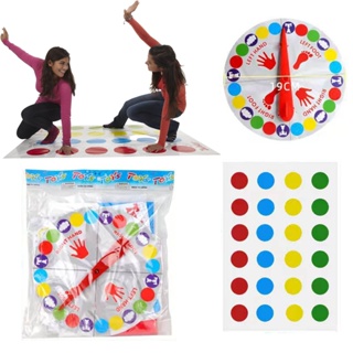 Jogo Engraçado Twister Jogo De Tabuleiro Para O Amigo Da Família Festa Divertido  Jogo Twister Para Crianças Jogos