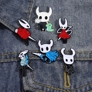 Jogo Do Cavaleiro Oco IP Broche De Esmalte Bonito Saco De Metal Crachá
