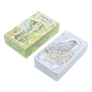 Cartas De Tarô Spiritsong Orientação Mística Divinação Entretenimento Festas De Jogo Suporta Atacado 78 Folhas/Caixa