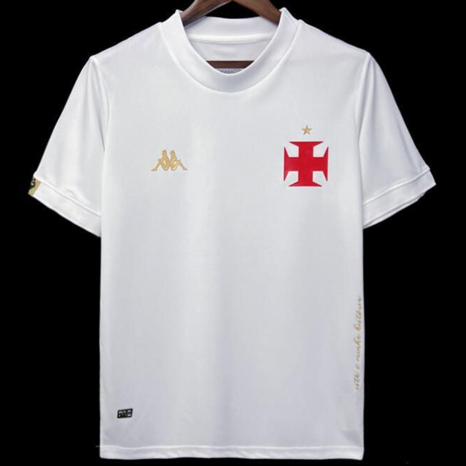 23/24 VASCO DA GAMA Goalkeeper Soccer Jersey Camisa De Futebol Para Homens Versão Fãs Brancos